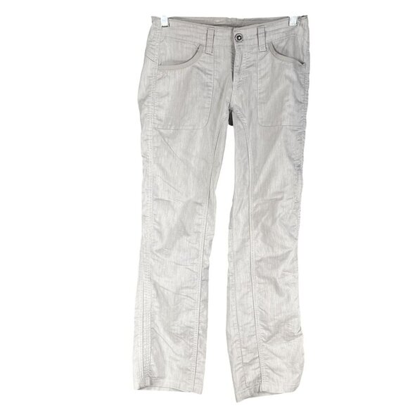 Kuhl Womens 2 Beige Mountain Hiking Pants Durable Outdoor Gorpcore Active Travel - Picture 1 of 16